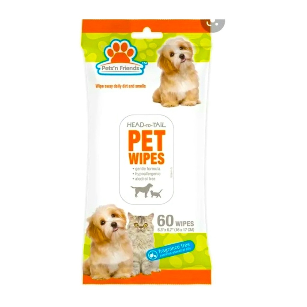 🧡 CAT OR DOG ANIMAL CLEANING WIPES 🧡